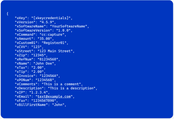↳ 01.01 5 Image showing code to integrate payment into a website