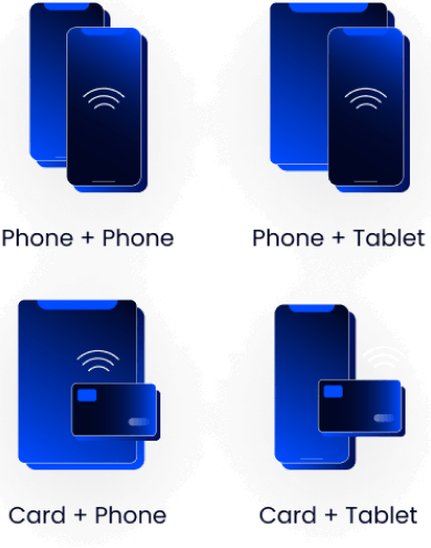 ↳ 01.01 5 image showing tap-to-phone options
